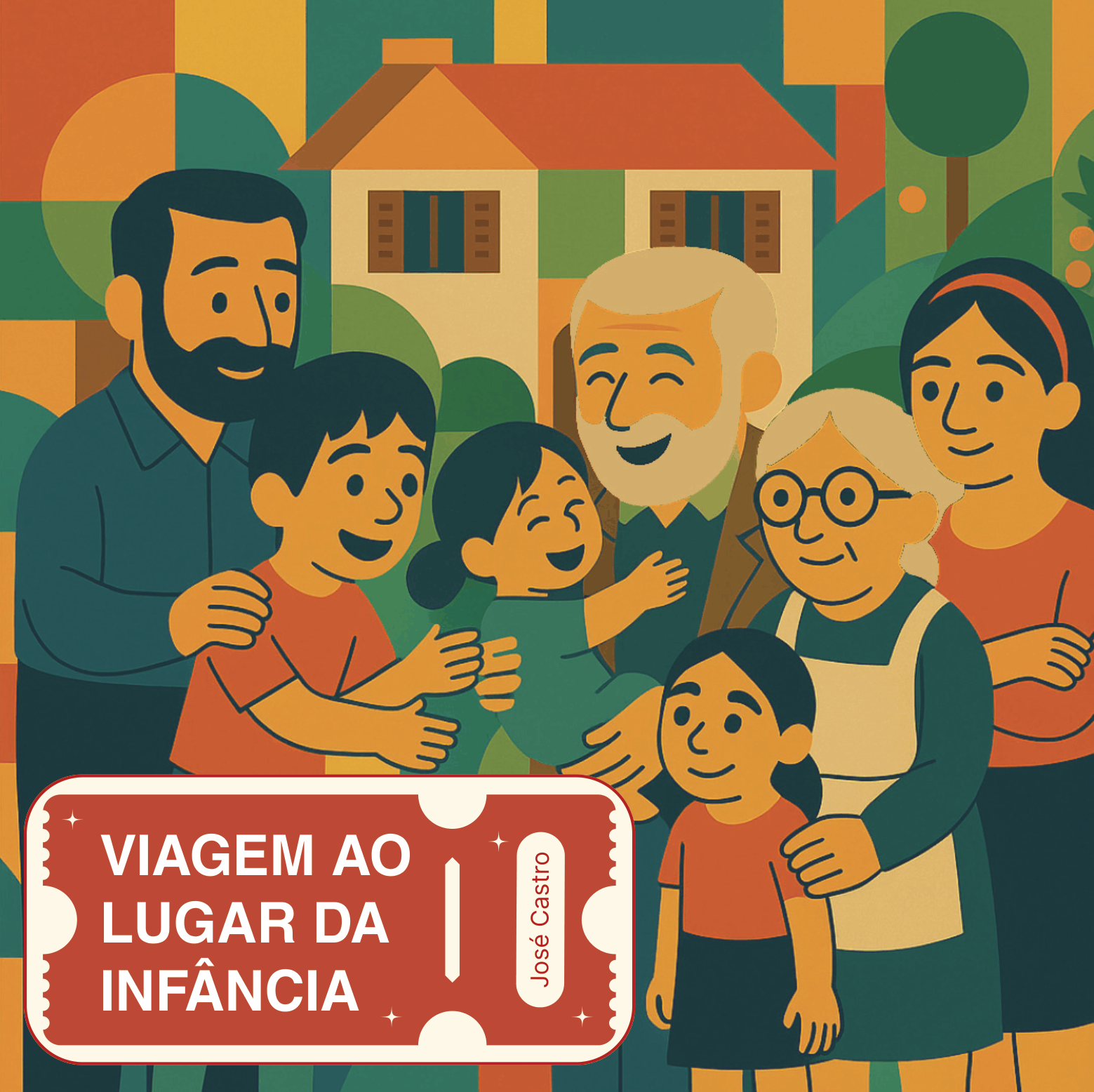 Capa do livro Viagem ao Lugar da Infância